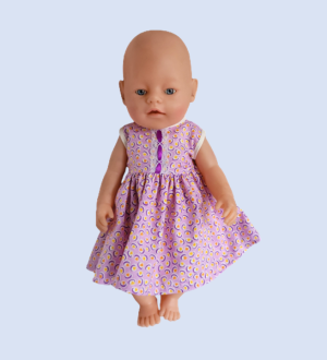 Purple Dress 42cm Baby Born