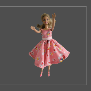Barbie Flared Teddy Dress
