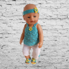 42cm Baby Born Doll Summer Outfit