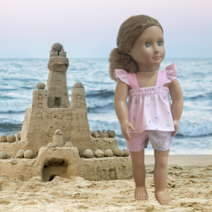 AGD Pink shorts and top